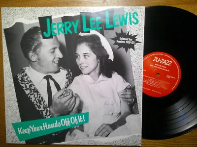 UK ZU-ZAZZ LP RECORD/JERRY LEE LEWIS/KEEP YOUR HANDS OFF OF IT/NR MNT ROCKABILLY - Image 1 of 4