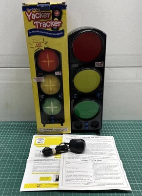 2010 Yacker Tracker Classroom Noise Monitor Traffic Light Preowned Tested Works - Image 1 of 4