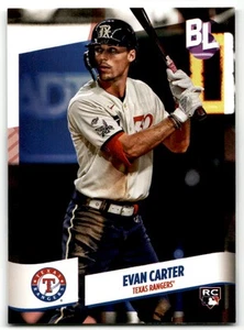 2024 Topps Evan Carter Texas Rangers Rookie RC Baseball Card - Picture 1 of 2