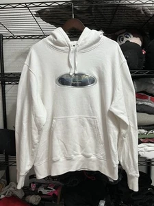 Supreme Men L The North Face Hoodie White Iconic Streetwear Rare Pre-Owned L - Picture 1 of 6