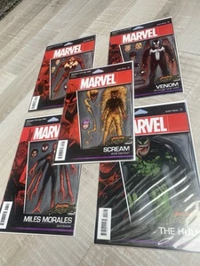 Absolute Carnage #1-5 Action Figure Variant Set 2019 US Marvel Comics - Picture 1 of 3