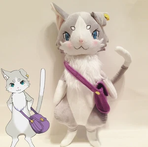 Re:Life In A Different World From Zero Emilia Puck Peluche Gatto 25cm Bambola Giocattolo - Foto 1 di 6