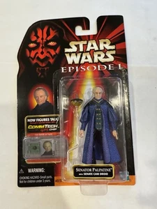 Star Wars Phantom Menace Senator Palpatine Actionfigur CommTech (Hasbro 1999) - Bild 1 von 2