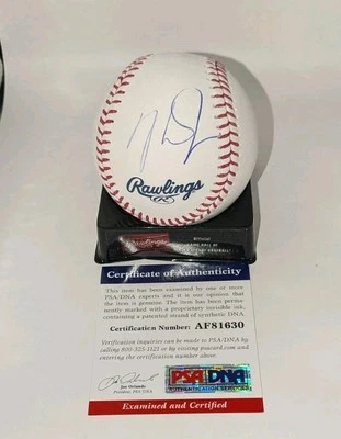 Mike Trout Los Angeles Angels Signed Rawlings OML Ball PSA/DNA - Image 1 of 4