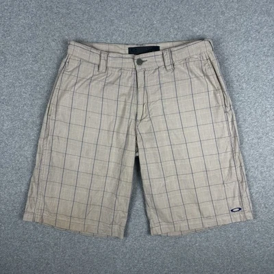 Pantalones Cortos Chinos para Caminar de Golf Oakley Para Hombre Talla 32 Marrón a Cuadros Cremallera Mosca Elastizados Foto 1 de 4