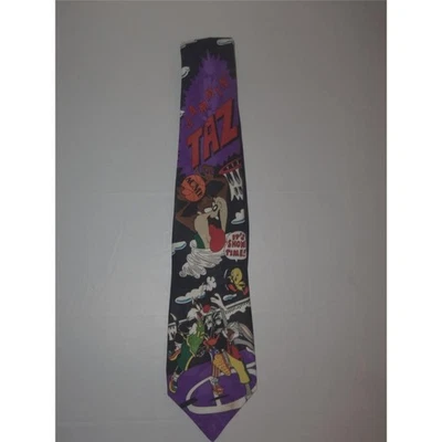 Corbata de baloncesto Looney Tunes Jammin Taz Bugs Piolín -1112T18 Foto 1 de 2