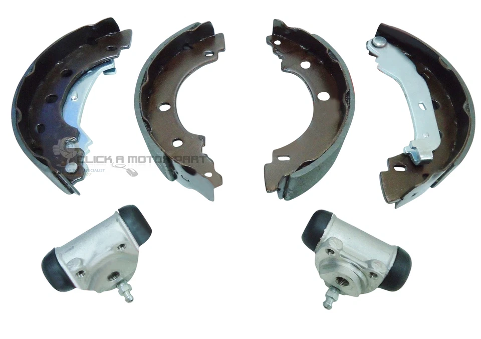 RENAULT KANGOO REAR BRAKE SHOES SET & 2 WHEEL CYLINDERS (CHECK DRUM SIZE 203MM) - Image 1 of 1