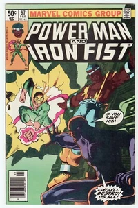 Marvel Comics Power Man and Iron Fist (1981) #67 NEWSSTAND Luke Cage FN/VF 7.0 - Picture 1 of 2
