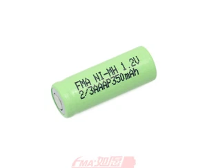 2* 1.2V 350mAh 2/3AAA Ni-MH Battery for Electric Shaver Razor Phone Voice Toys - Picture 1 of 6