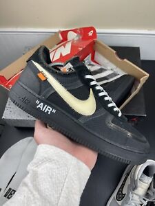Size 11 - Nike Air Force 1 Low x OFF-WHITE Black 2018