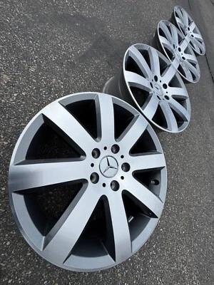 19" MERCEDES BENZ AMG G55 G63 G CLASS G550 OEM FACTORY STOCK WHEELS RIMS 5x130 - Image 1 of 4