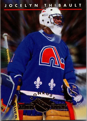 1993-94 Donruss Rated Rookie Jocelyn Thibault #11 - Image 1 of 2