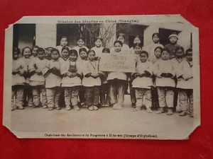 CPA - Mission des Jésuites en Chine - Orphelinat des Auxiliatrices - Merci - Imagen 1 de 2