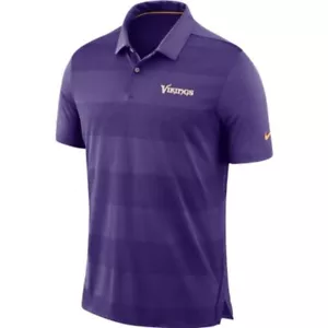 Minnesota Vikings Shirt Polo Nike Dri Fit Sideline Edition NFL Men's S Small - Picture 1 of 1