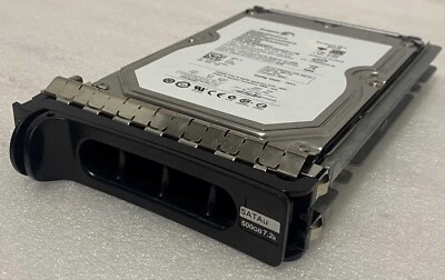 DELL 0JU643 JU643 500GB 3Gbps 7.2K RPM Seagate ST3500320NS SATA 3.5" Hard Drive - Image 1 of 3