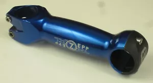 3T Zepp XL Stem 1-1/8" X 31.8mm 130mm Blue NOS! - Picture 1 of 6