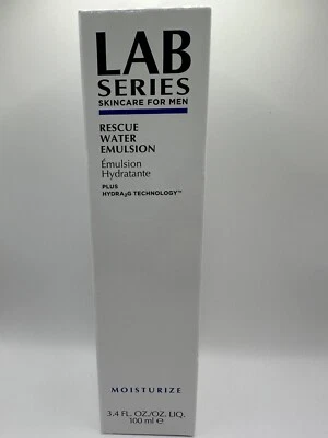 Emulsión de agua de rescate Lab Series Skincare for Men 3,4 FL OZ 100 ML nueva en caja Foto 1 de 4