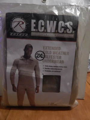 Rothco 5225 ECWCS Polyester Bottoms - Desert Sand 2XL - Image 1 of 3