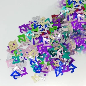 Confetti Number 21 - 2 Colors to Choose - 2 Pchs or 1/2 lbs - FREE SHIP - Picture 1 of 13