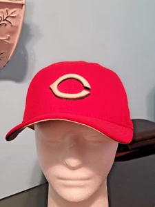 VGT Cincinnati Reds 59/50 Fitted 7 3/8 New Era 100% Wool USA Pre-owned - Picture 1 of 9