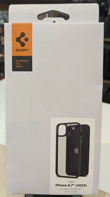 Ultra Hybrid Case for iPhone 14 Plus Frost Black - Image 1 of 4