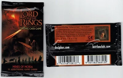 LOTR TCG CCG Mines of Moria Booster Pack x10 11-card packs Sealed Gandalf Gimli - Image 1 of 3