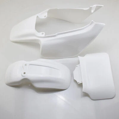 For Honda Z50 Z50 R Plastic Kit White F&R Fenders & Number Plate 1988-1999 Parts — 第 1/4 张图片