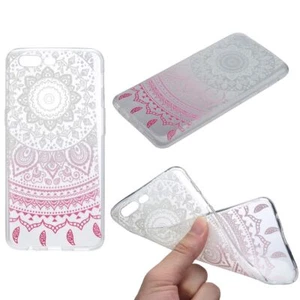 Henna Cover per OnePlus 5 Custodia Protettiva IN Silicone Astuccio Sole Bianco - Foto 1 di 5