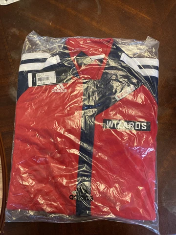 *Brand New In Bag* Washington Wizards Official NBA Adidas Warm Up Jacket Size L Cover