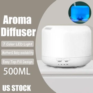 Difusor de aroma Difusor de aroma para dormir para aceite esencial aromaterapia blanca - Imagen 1 de 12