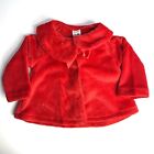 NEW Patpat Baby Girl Fleece Red Coat US 12-18M