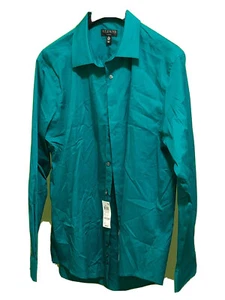 Alfani Herrenhemd echt Jade Größe Large schmale Passform $ 60 - Bild 1 von 2