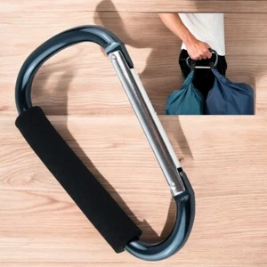 Carabiner | Coghlan's 6.5" Large Handle Carry Biner Padded For Heavy Gear Blue - Picture 1 of 5