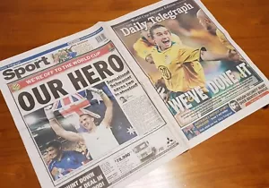Australia Socceroos, Daily Telegraph World Cup Souvenir Edition November 17 2005 - Bild 1 von 2