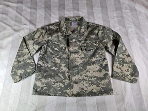 Boys Trooper Camouflage Army Green Digital Camo Jacket Size 4 Halloween Costume - Picture 1 of 12