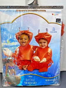 Disney The Little Mermaid Sebastian Halloween Costume Infant size 12-18 Months - Picture 1 of 4