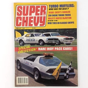 Super Chevy Magazine February 1983, Indy Pace Cars, Audio Systems, Cavalier - Picture 1 of 9