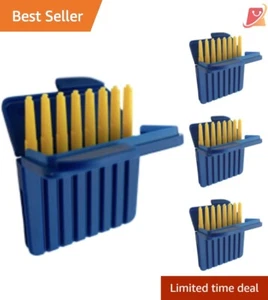Hearing Aid Wax Guards 48 Filters Easy Open Blue Container Adult Use Supplies - Picture 1 of 11