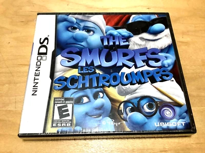The Smurfs (Nintendo DS, 2011) Les Schtroumpfs. French Version. RARE SEALED - Image 1 of 2
