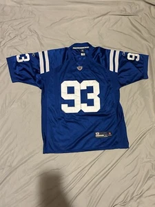 Dwight Freeney Indianapolis Colts Reebok On field Stitched Jersey (Size 52) - Picture 1 of 8