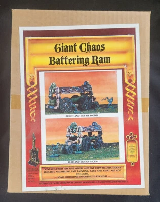 GW Citadel Giant Chaos Battering Ram Box Set - Hand made in Great Britain - Image 1 of 4