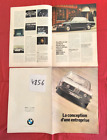 N°4856 / BMW 2500 ET 2800 berline et coupé / catalogue en Francais 04-1970