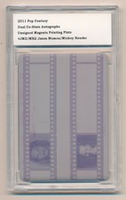 JASON MOMOA MICKEY ROURKE 2011 POP CENTURY CO-STARS PRINTING PLATE MAGENTA