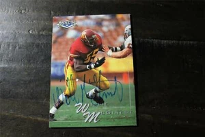 WILLIE MCGUINEST  NE PATRIOTS/USC TROGANS AUTOGRAPHED CARD - Imagen 1 de 1