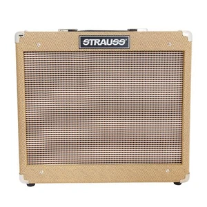 Strauss SVT-15R 15 Watt Valve Combo Amplifier with Reverb (Tweed) - Picture 1 of 1