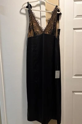 Vestido Nordstrom negro y tostado Foto 1 de 4