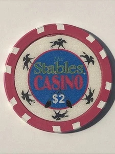 The Stables Casino - 2 $ Casino Chip - Miami, O.K. - Bild 1 von 3