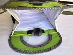 Brotzeittasche mit Konzertlogo, Flaschentasche, Thermo Neopren, grün - Bild 1 von 3