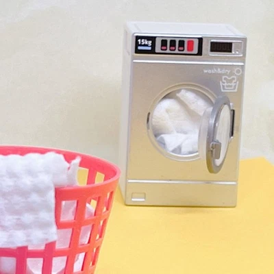 Dolls House Washing Machine 1/12 Washer for Birthday Gifts - Image 1 of 4