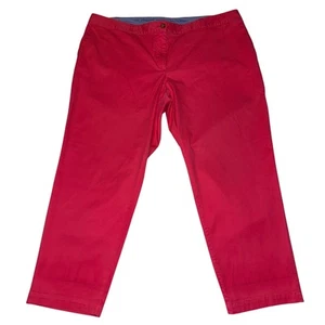 Talbots The Weekend Chino Donna Rosa Taglie Forti 22WP Tasche - Foto 1 di 6